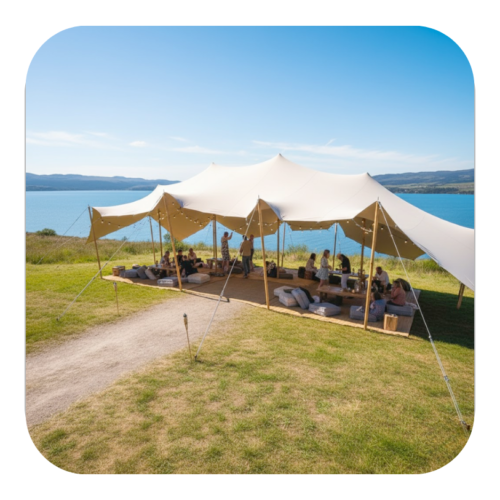 7m x 12m Stretch Tent